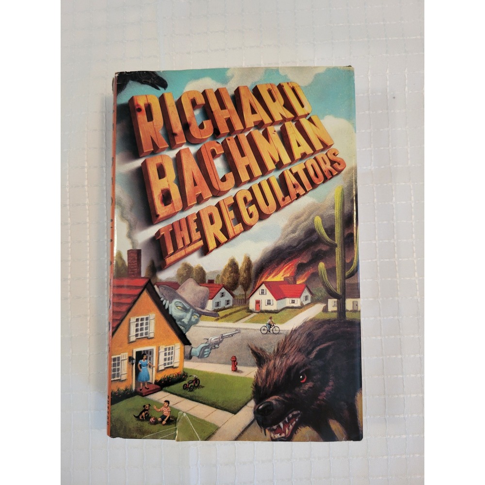 The Regulators Richard Bachman Stephen King Hardcover‎ Dutton
